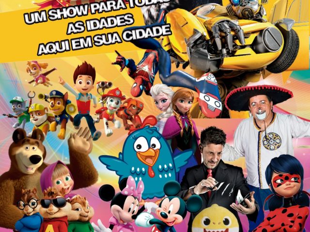 Dias 04 e 05 de março tem Festival de mágicas e humor com o palhaço Marmita em Campos Borges