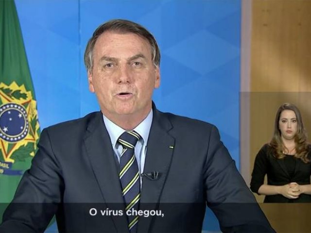 Pronunciamento de Bolsonaro foi acordado com ministro da Saúde