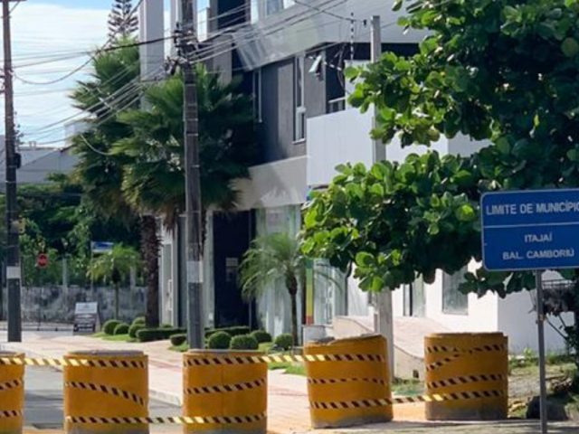 Balneário Camboriú registra dois casos de coronavírus e fecha acessos ao município