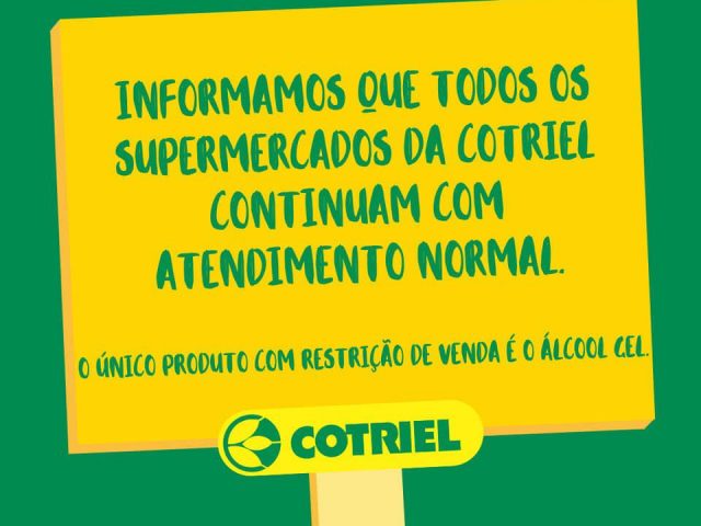 Avisos importantes dos Supermercados Cotriel