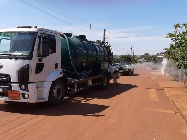 Iniciada a sanitização em Espumoso