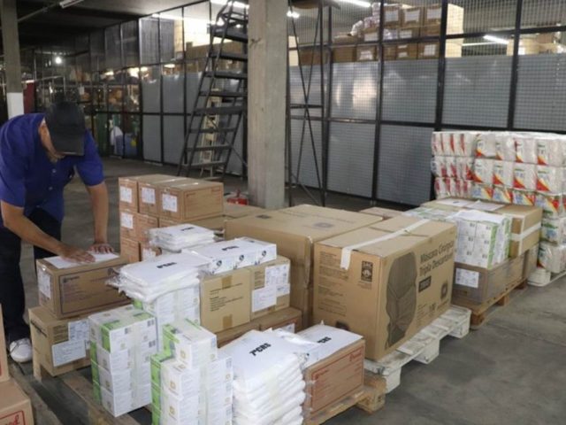 RS já recebeu mais de 872 mil máscaras para profissionais de saúde