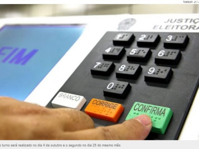 TSE diz que tem condições de manter eleições em outubro