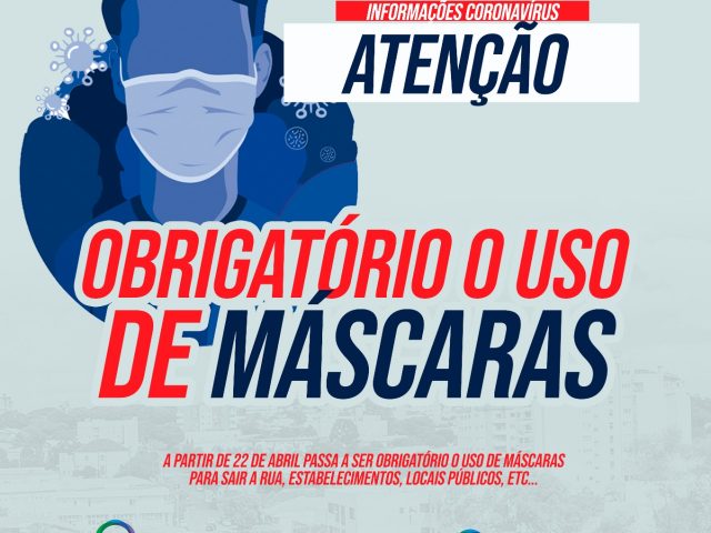 Prefeitura de Espumoso determina obrigatoriedade no uso de máscaras