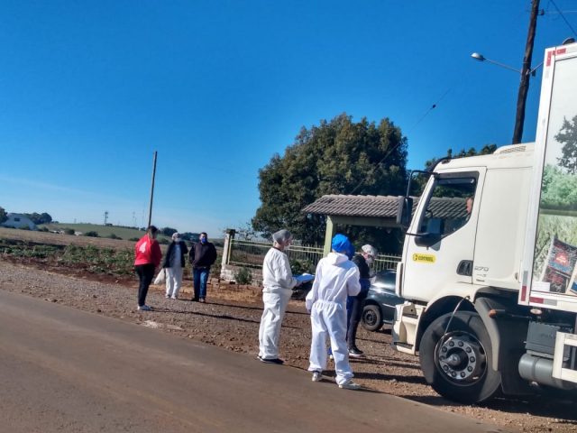 Barreira Sanitária foi realizada em Campos Borges