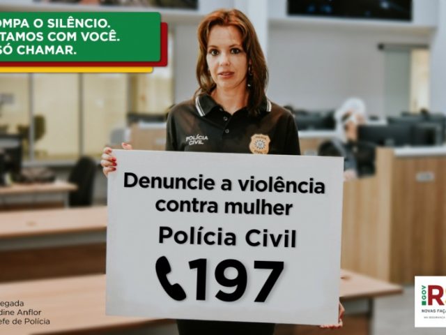 SSP RS lança campanha para incentivar denúncias de violência contra a mulher