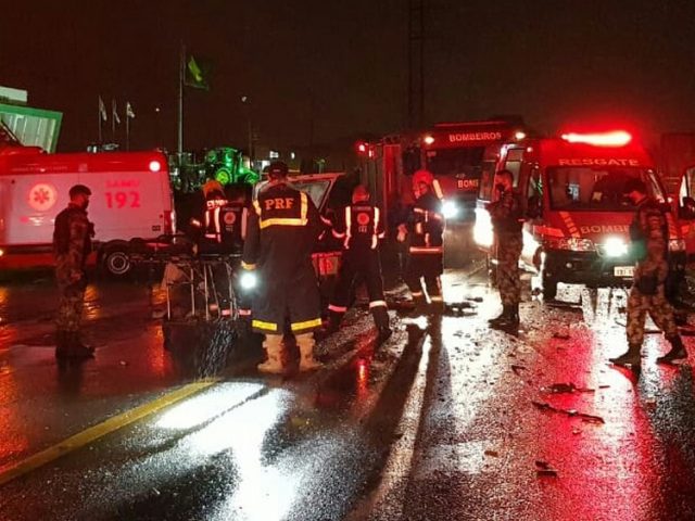 Acidente fatal causa duas mortes na BR-392 em Santa Maria