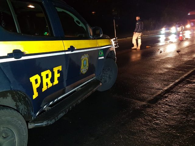 PRF atende acidente fatal em Passo Fundo