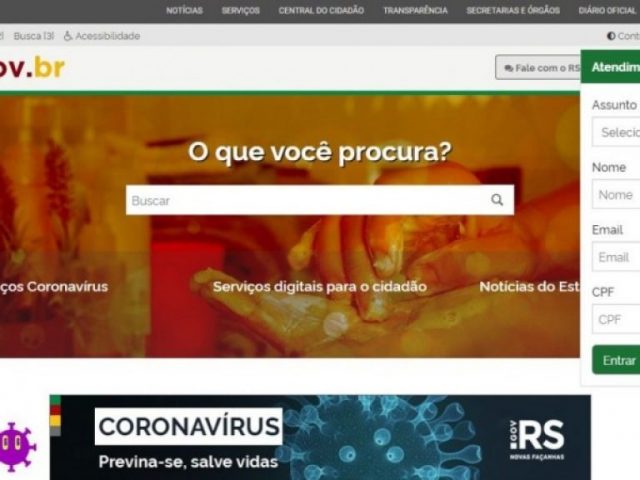 Canal de atendimento por chat ou telefone irá esclarecer sobre Distanciamento Controlado no RS