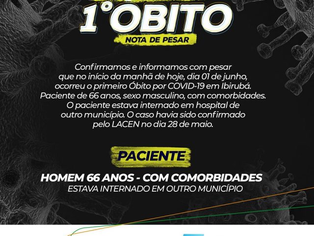 Ibirubá registra primeiro óbito por coronavírus