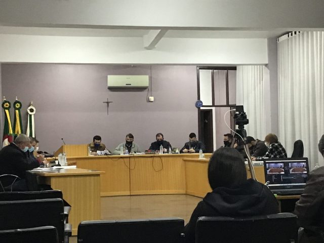 Pauta sessão ordinária Câmara Municipal Vereadores de Espumoso 01/06