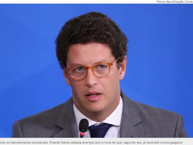 Ricardo Salles considera necessária a presença de militares na Amazônia