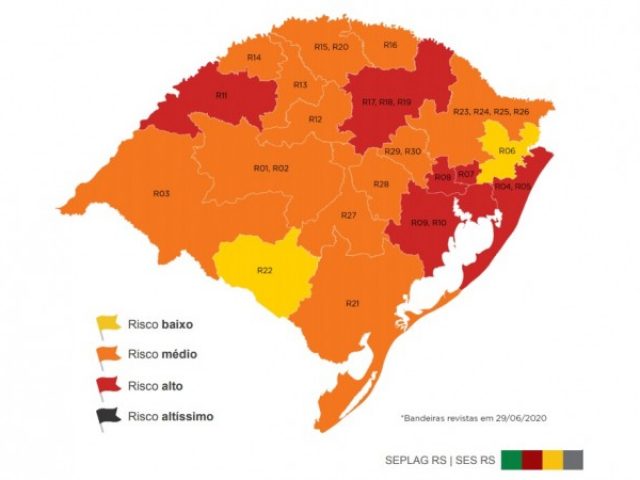 Entidades manifestam repúdio à decisão do Governo do Estado em manter Passo Fundo na bandeira vermelha