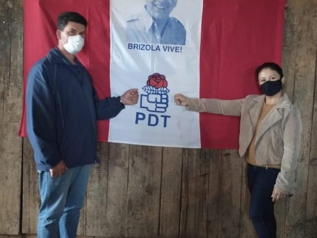 PDT indicou Anderson Bertolin e Adriana Bugs para eleição em Jacuizinho