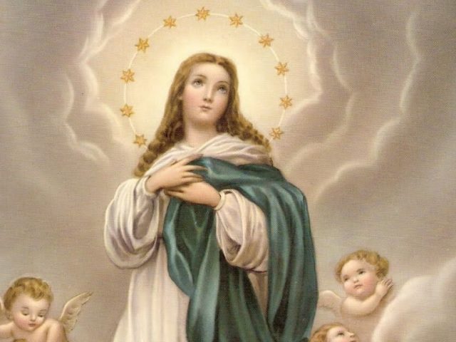 08 de dezembro é dia Nossa Senhora da Imaculada Conceição