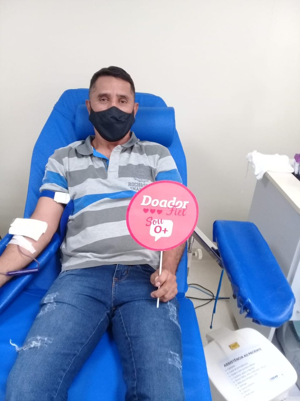 Grupo de Doadores de Sangue de Alto Alegre participa de mais uma campanha