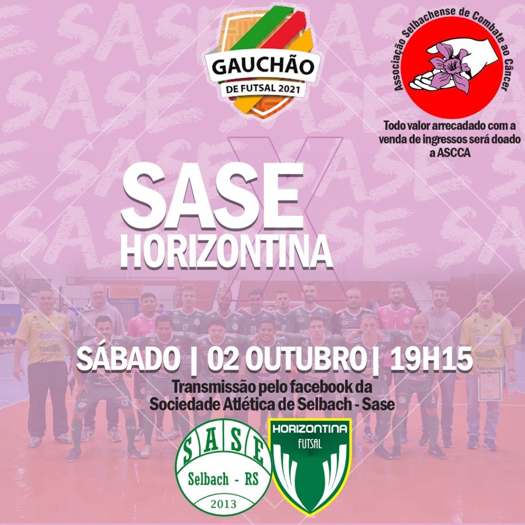 Gauchão de Futsal Série A: Sase tem jogo decisivo neste sábado