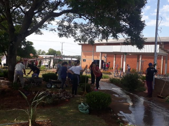 Mutirão de limpeza mobilizou comunidade de Jacuizinho