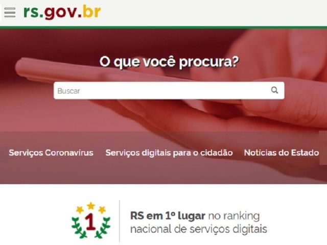 Portal rs.gov.br conquista a principal premiação de governo eletrônico do país