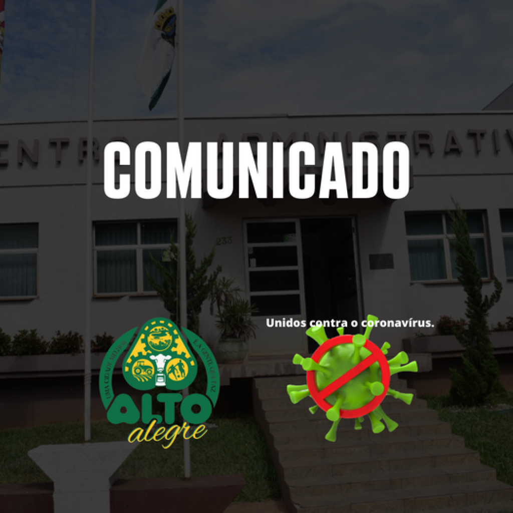 Centro administrativo de Alto Alegre suspende atendimentos em função da Covid-19