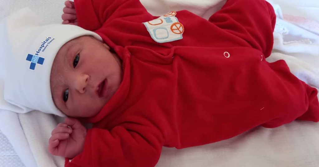 É uma menina o primeiro bebê do ano de 2022 no Hospital Notre Dame São Sebastião de Espumoso