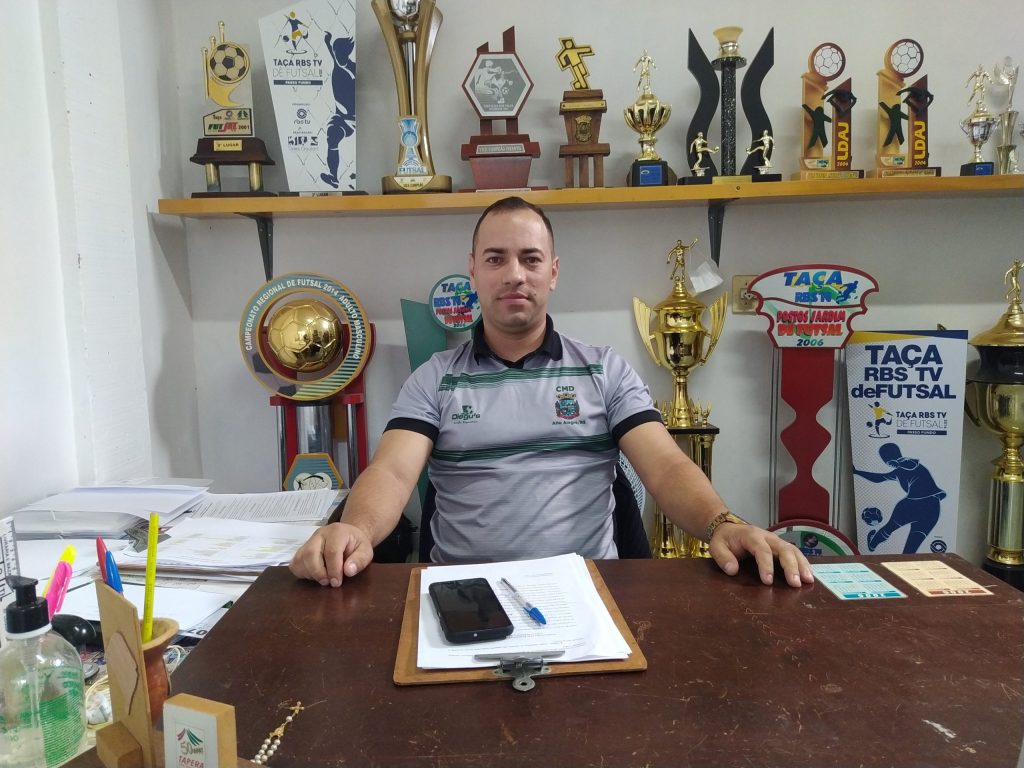 Presidente do CMD de Alto Alegre convida para o campeonato municipal de futsal