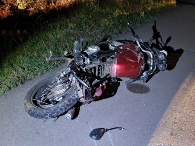 Motociclista fica ferido em acidente na ERS-332 entre Espumoso e Soledade