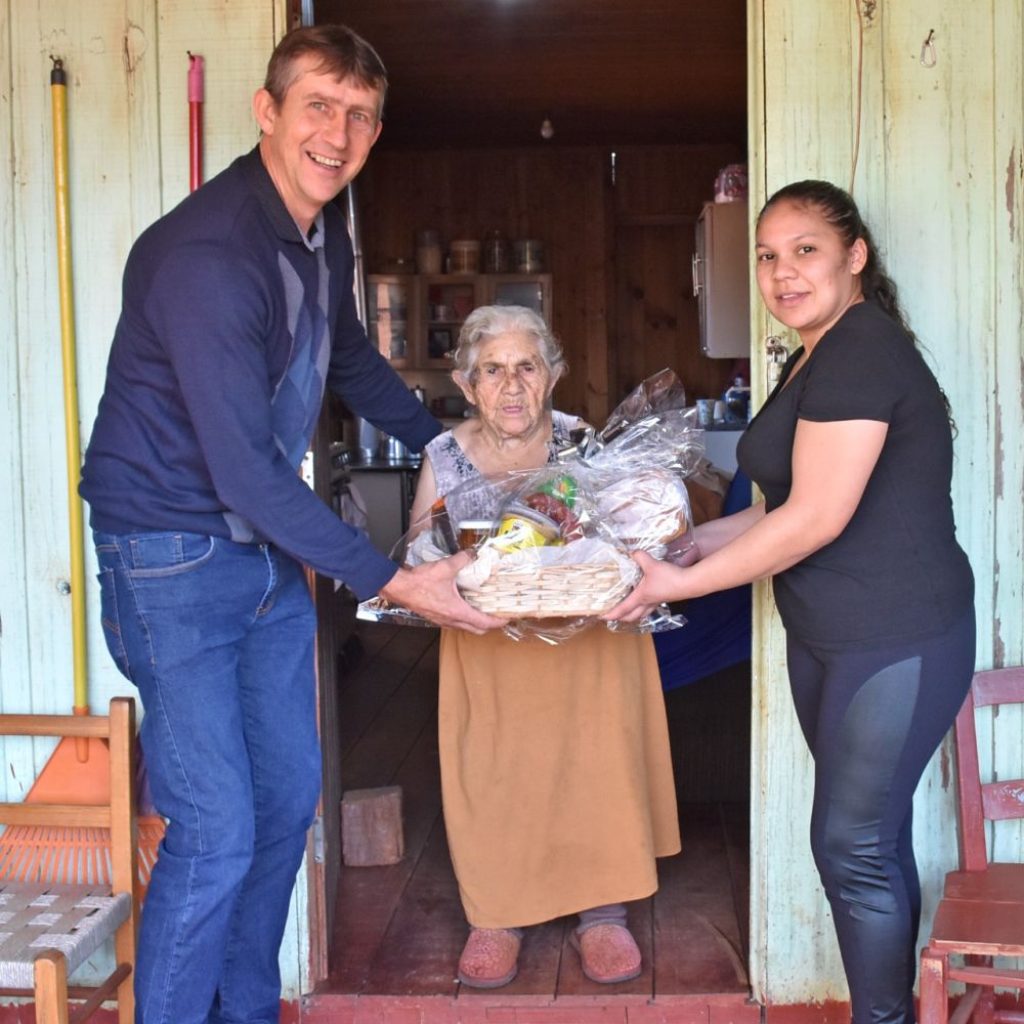 Administração Municipal de Selbach parabeniza Dona Rosa pelos seus 110 anos