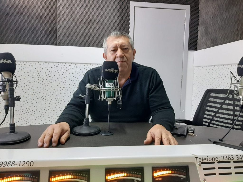 Vereador Dirceu Vieira foi entrevistado nesta manhã na Rádio Planetário