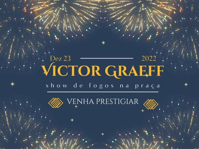Encerramento do Natal na Praça contará com Show de Fogos em Victor Graeff