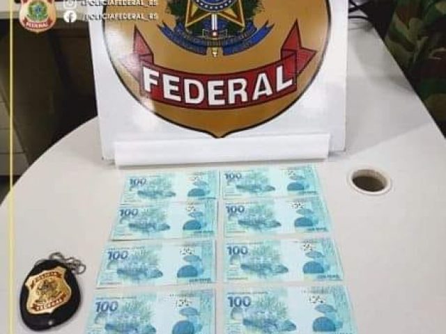 Polícia Federal apreende mil reais em cédulas falsas em Lagoa Vermelha