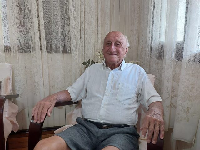 Vitalino Corneli faz uma análise de sua vida aos 95 anos de idade