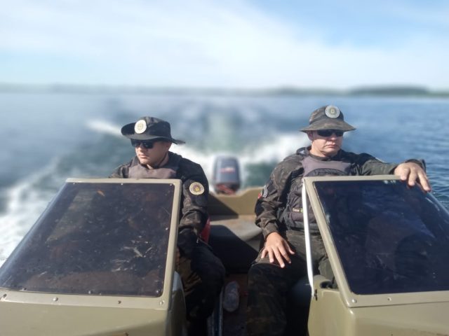 3° Batalhão Ambiental da Brigada Militar realiza patrulhamento aquático na Barragem do Rio Passo Fundo