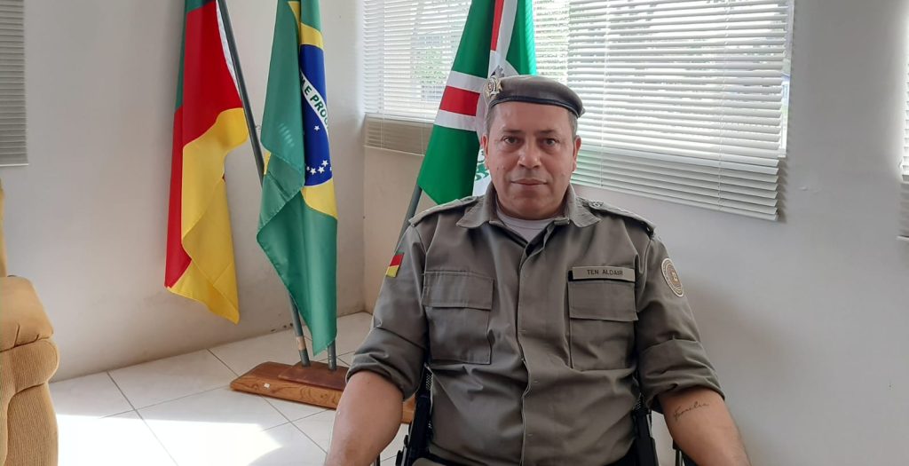 Entrevista com o Tenente Aldair Mendes de Moraes da Brigada Militar de Espumoso