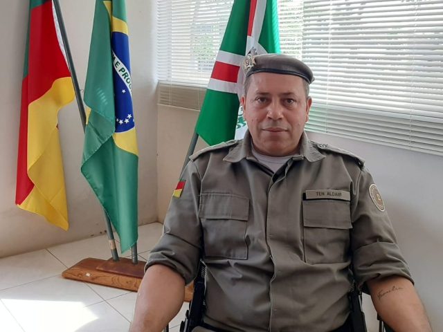 Entrevista com o Tenente Aldair Mendes de Moraes da Brigada Militar de Espumoso