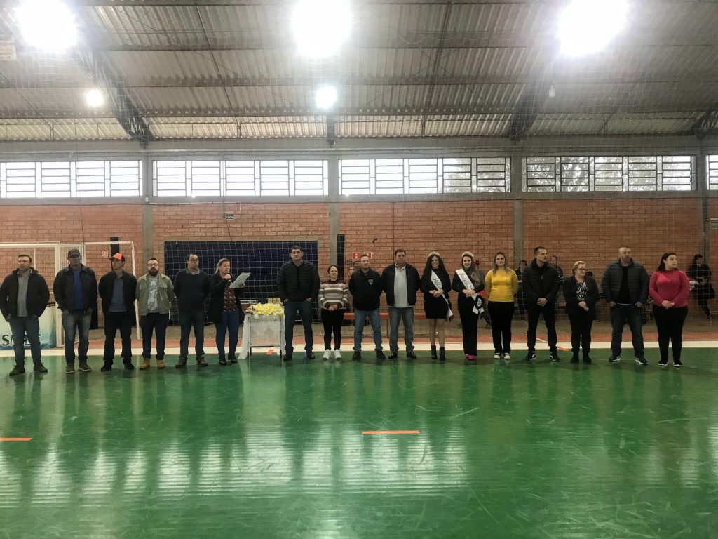 Esporte movimentou o município de Campos Borges neste final de semana