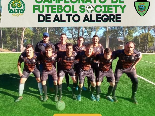 Futebol Society de Alto Alegre vai para a terceira rodada