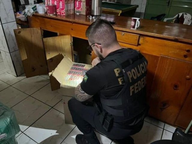 Polícia Federal desencadeia Operação Fumus Prohibitus contra contrabando de cigarros em Soledade