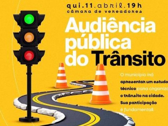 Audiência Pública em Ibirubá: Comunidade convocada para debater mudanças no trânsito