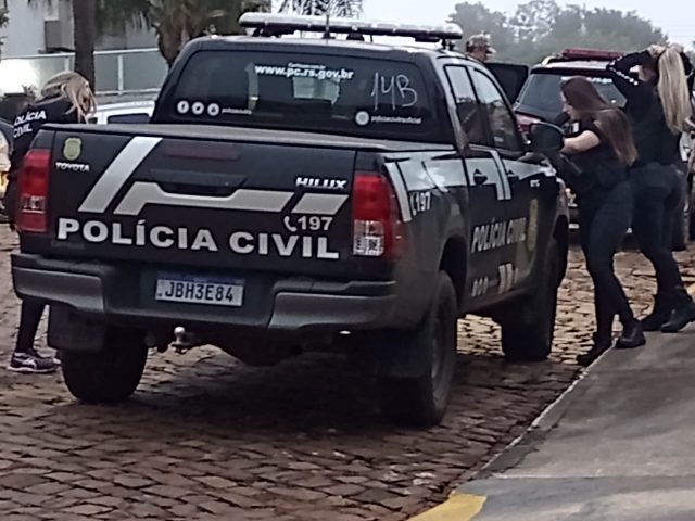 Operação Caedes: Polícia Civil coordena ação contra organização criminosa em Espumoso