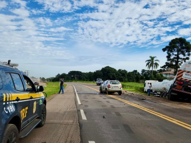 Acidente fatal na BR 285: Motorista morre em colisão frontal em Mato Castelhano