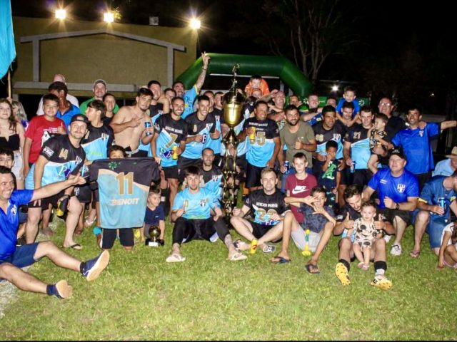 Guarany do Bairro Elisa é o novo campeão do Campeonato Municipal de Futebol de Tapera