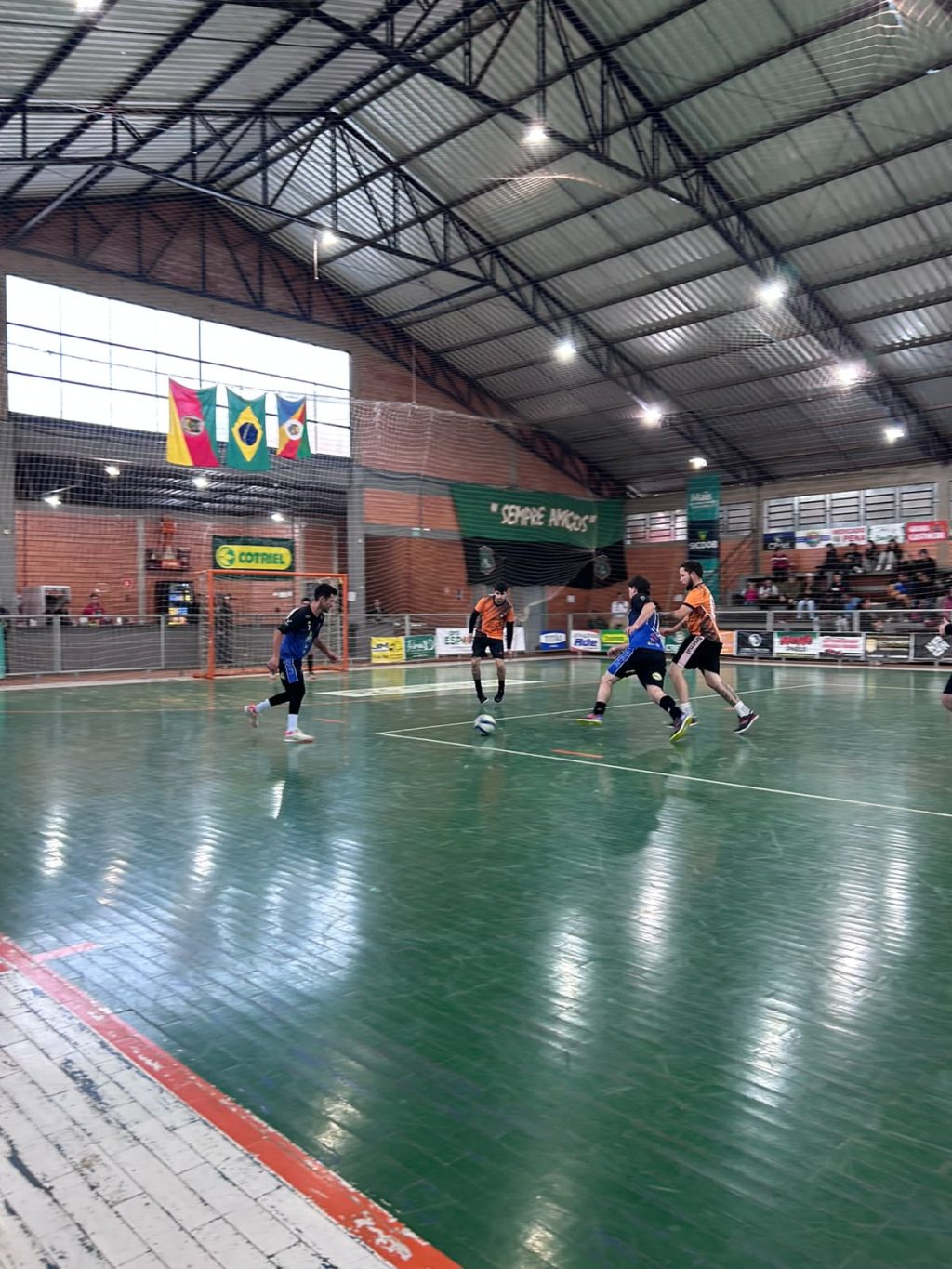 Futsal de Campos Borges movimentou mais uma rodada